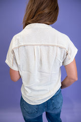 Desert Tie-Front Top - Sand