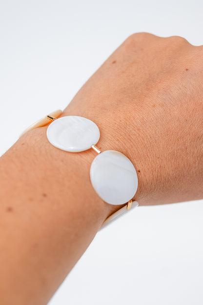 Disc Bead Bracelet
