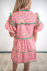Ditsy Floral Ruffle Dress