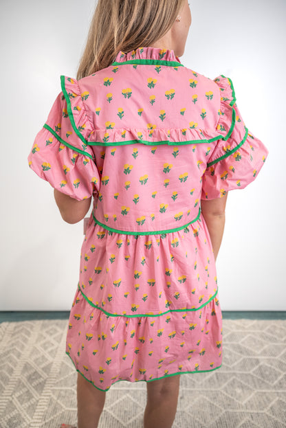Ditsy Floral Ruffle Dress *Final Sale*