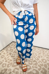 Dot & Dash Pants - Denim FINAL SALE