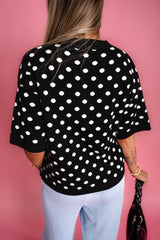 Dotty Days Sweater Top