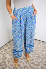 Dust & Drape Pants - Blue