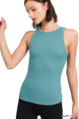 Urban Thread Tank Top - Dusty Teal | DOORBUSTER