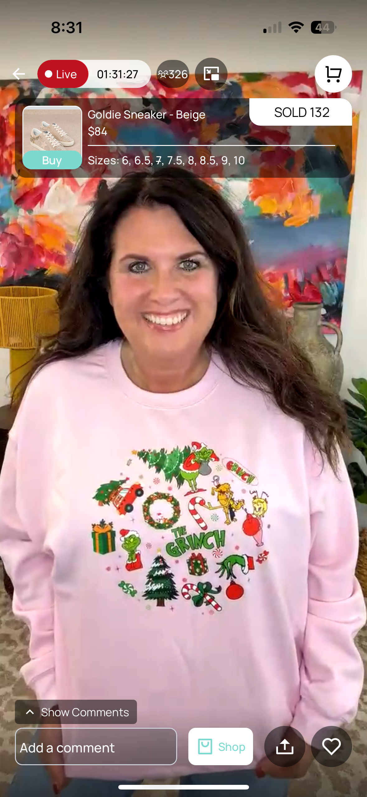 Grinch & Glow Sweatshirt