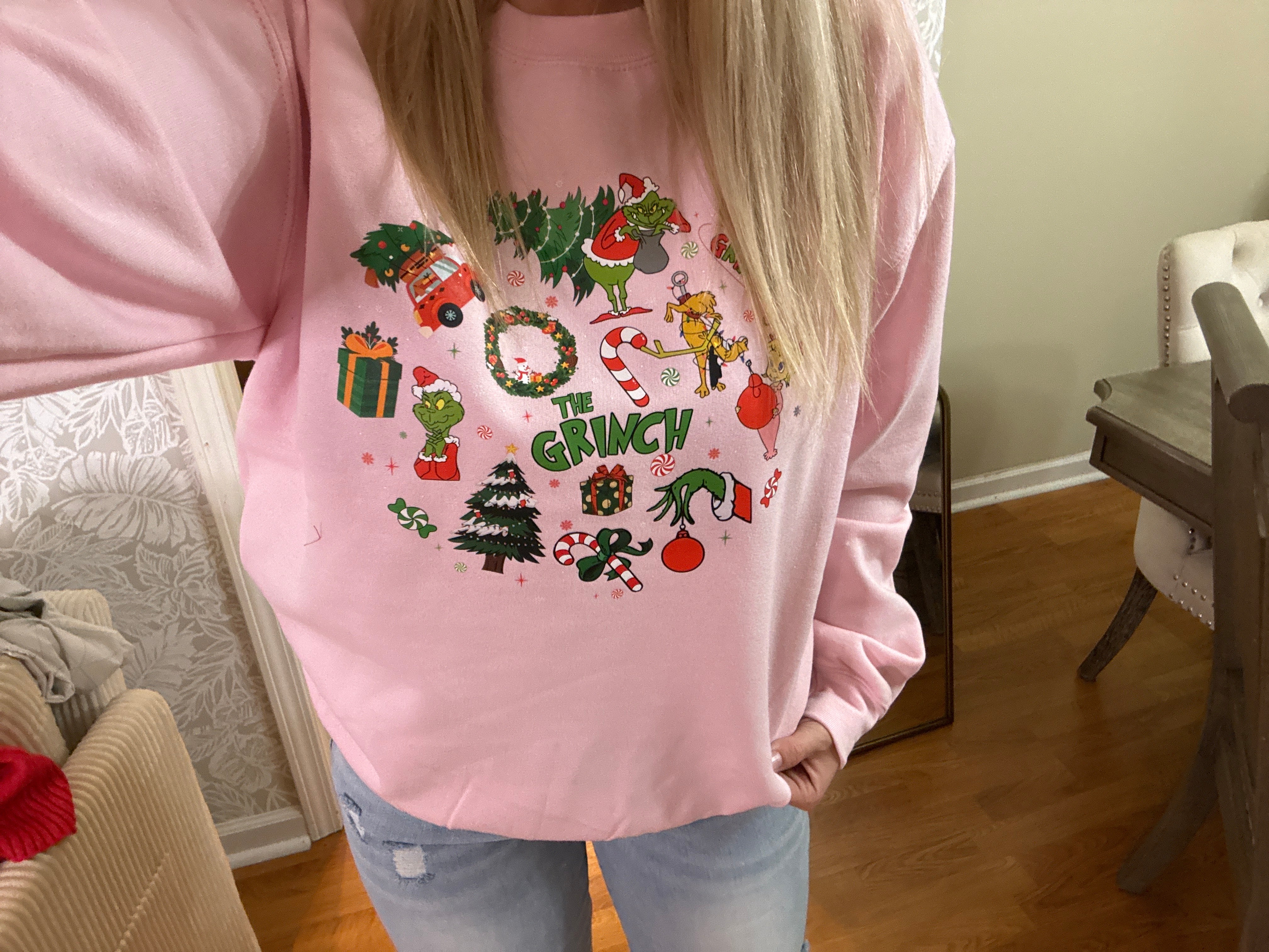 Grinch & Glow Sweatshirt