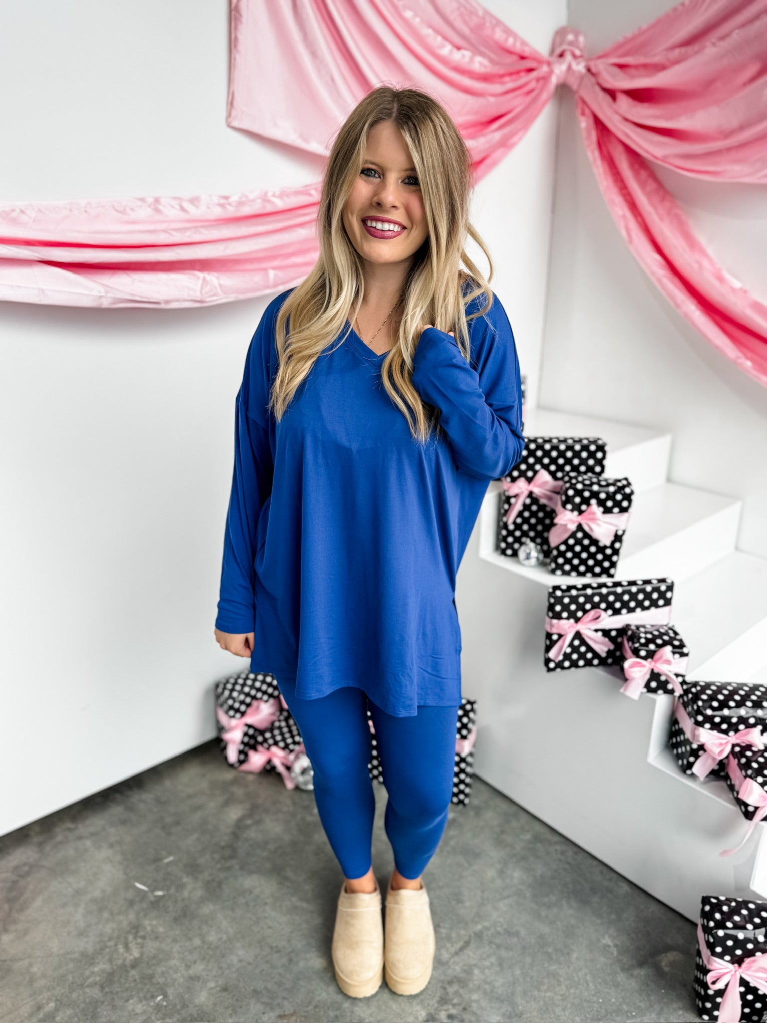 Brushed Bliss Set - Navy | DOORBUSTER