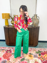 Aurielle Drift Pants - Green