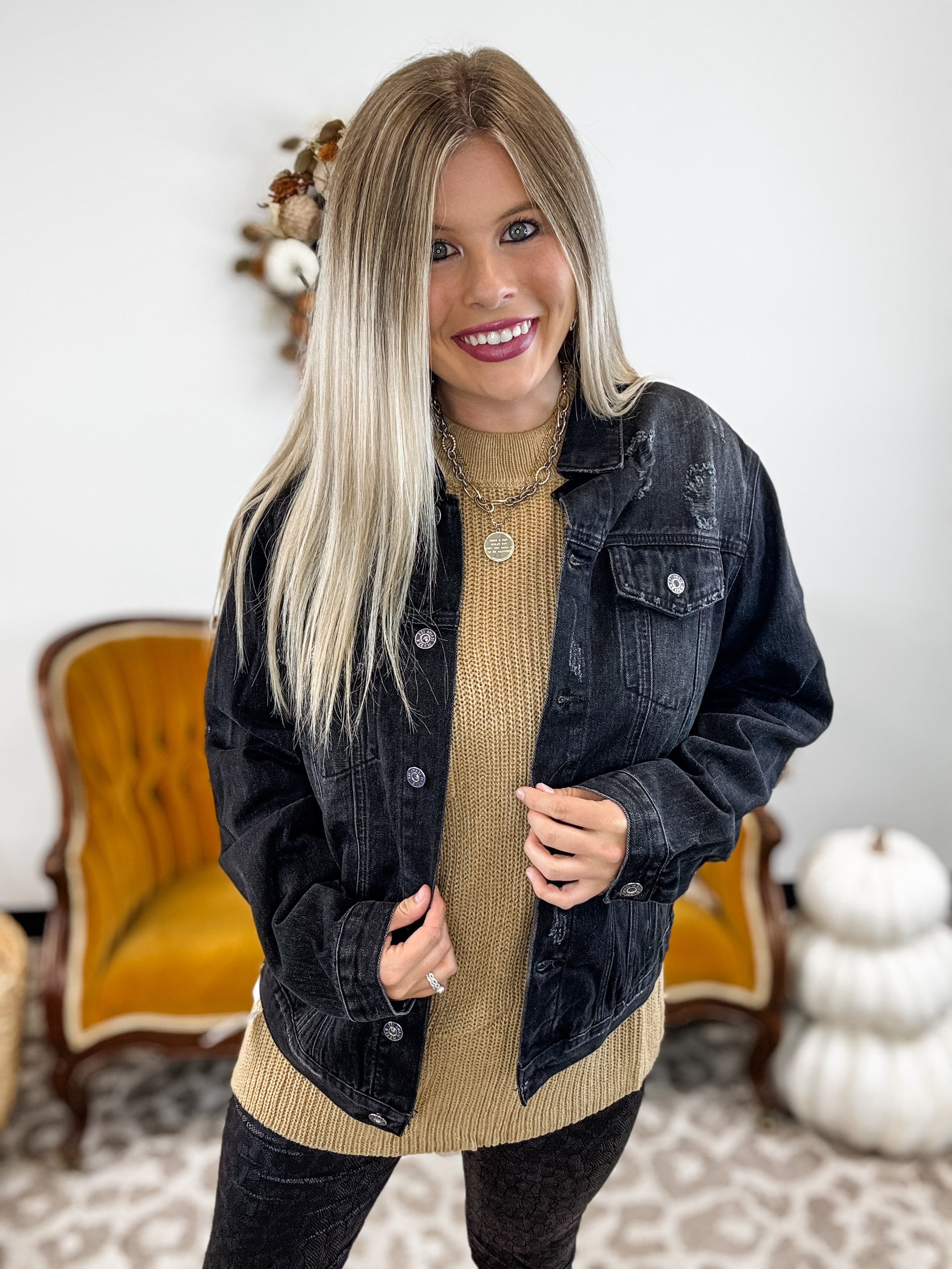 Retro Road Denim Jacket