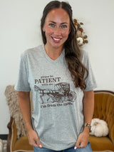 Please Be Patient Graphic Tee (FINAL SALE)
