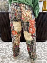 Jaded Gypsy Traveling On Pants - Patch Medley
