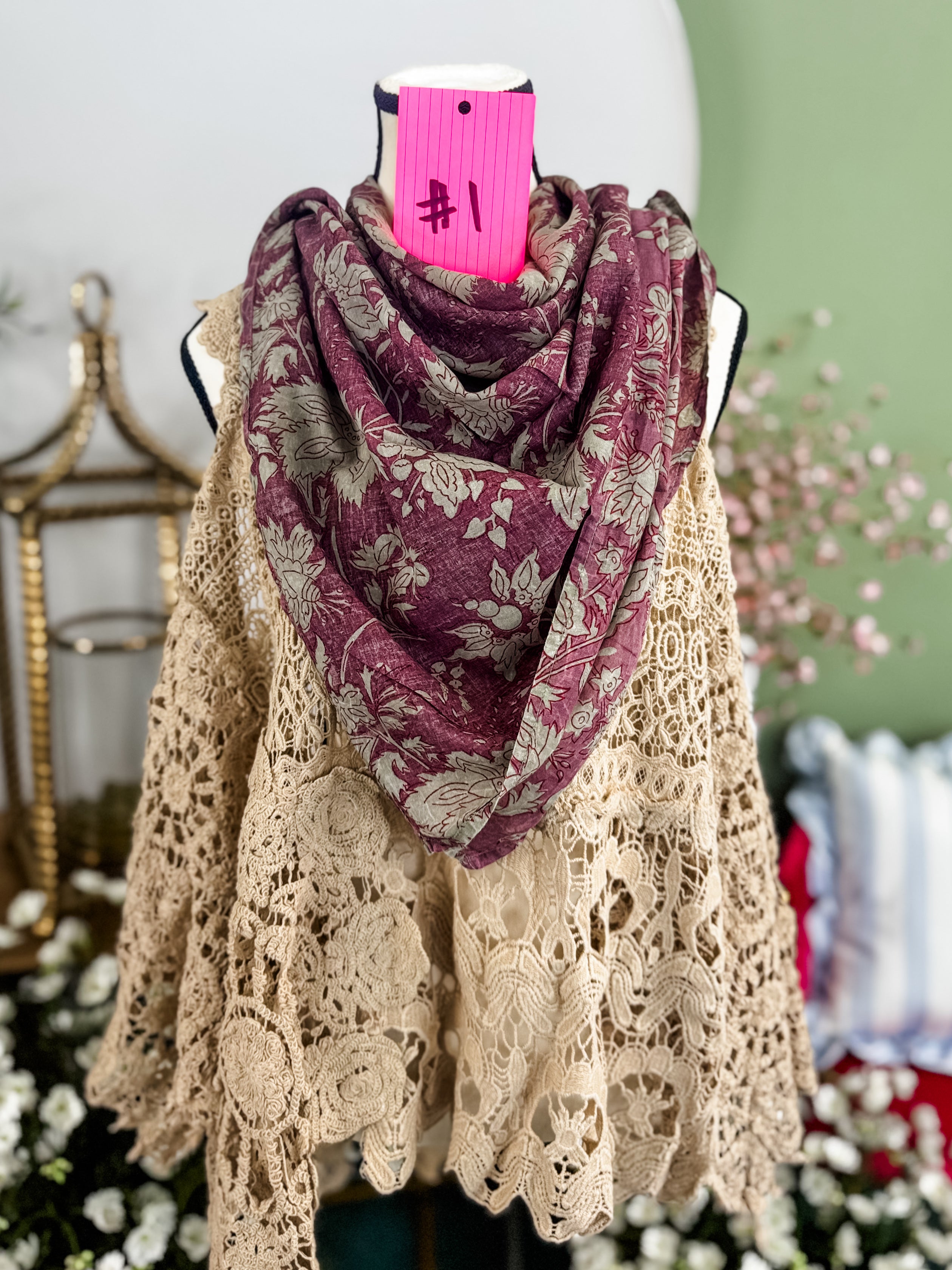 Jaded Gypsy: Printed Scarf