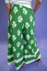 Earthy Charm Cropped Pants