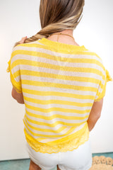Earthy Olive Shirt With Grounded Appeal - Yellow