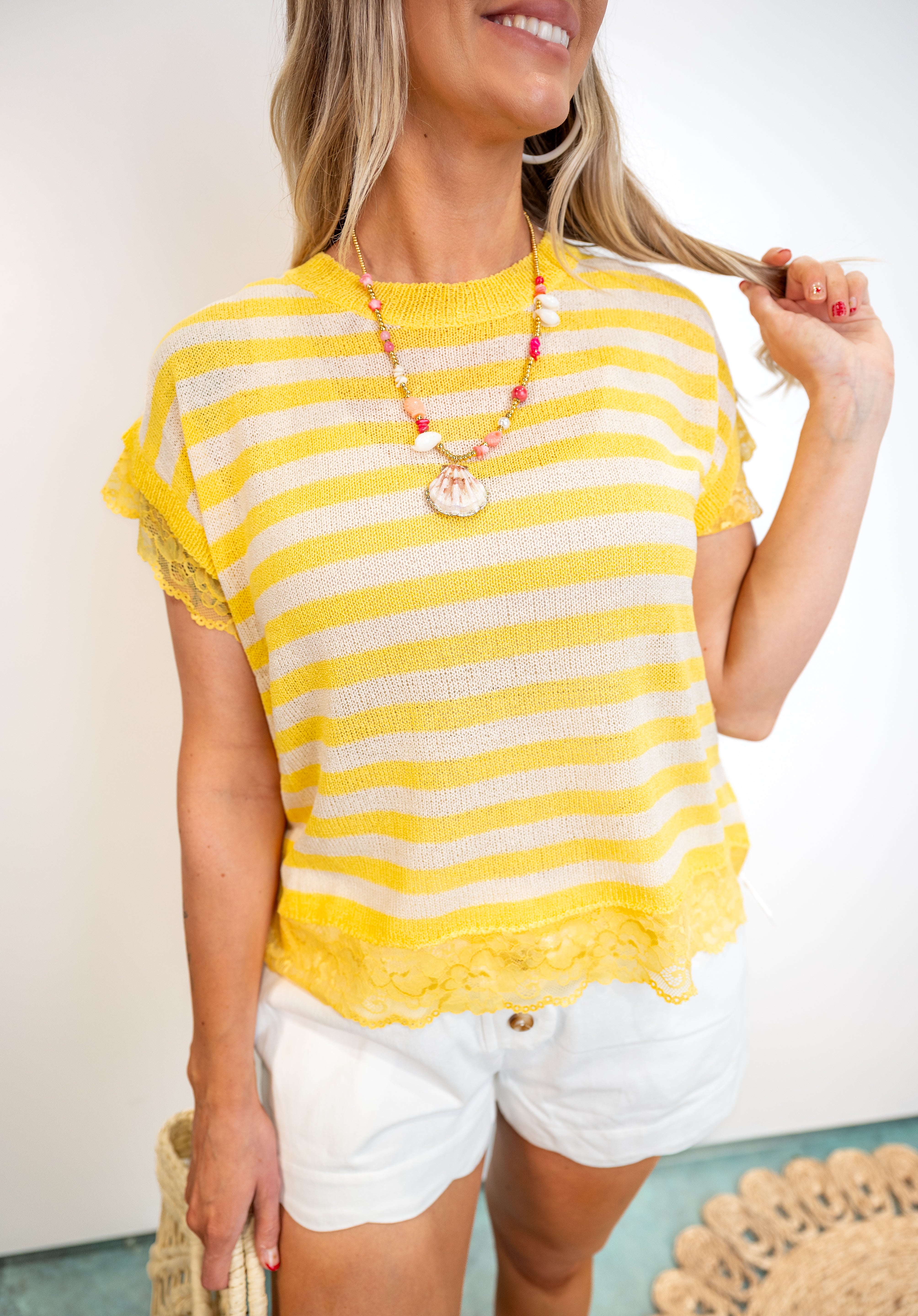 Earthy Olive Shirt With Grounded Appeal - Yellow