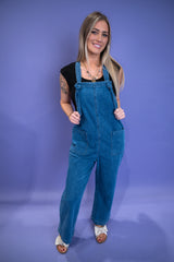 Easy Street Denim Overalls