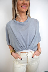 Echo Tone Jacquard Top