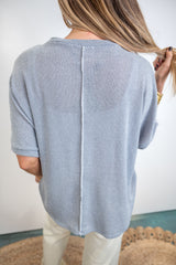 Echo Tone Jacquard Top