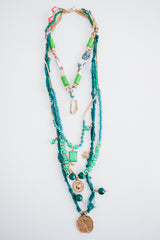Emerald Coast Statement Layered Necklace