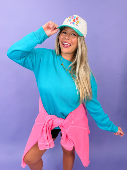 Cozy on Repeat Fleece Sweatshirt