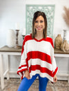 Filled With Love Poncho Top