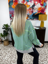 Line & Lounge Top - Green