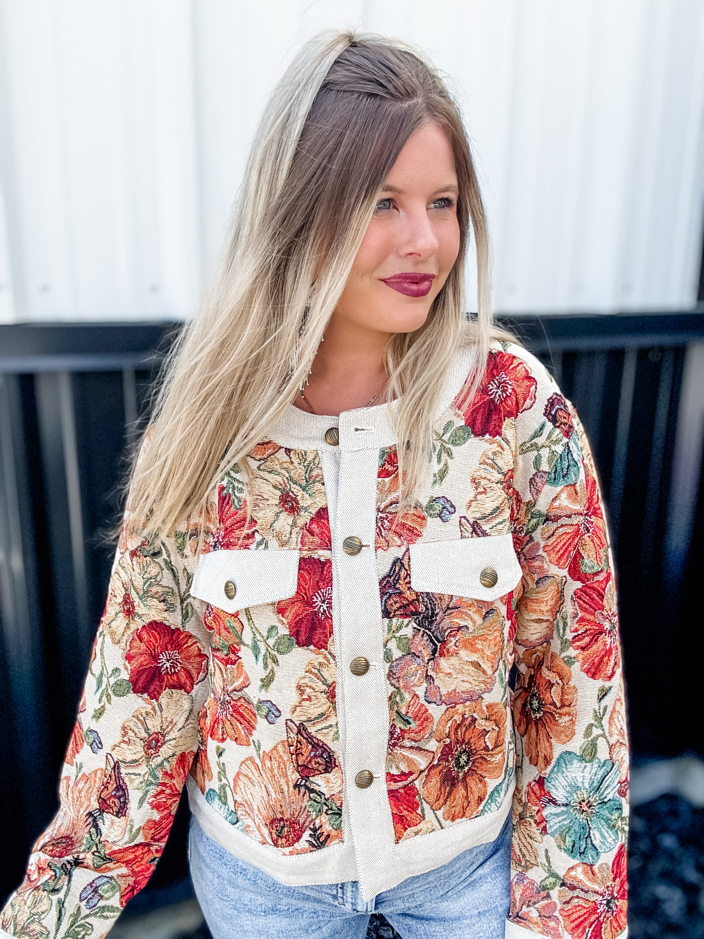 Bloomline Jacket - Stone