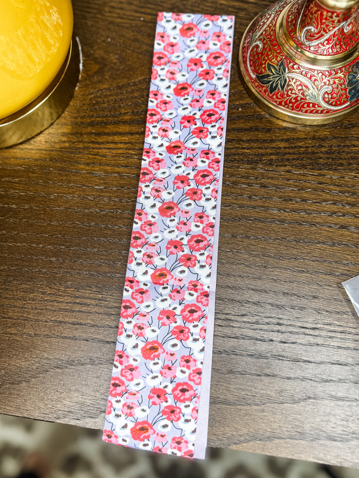 The Trendiest Scarf - Pink/White Flowers Final Sale