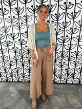 Washed Petal Palazzo Pants *Final Sale*