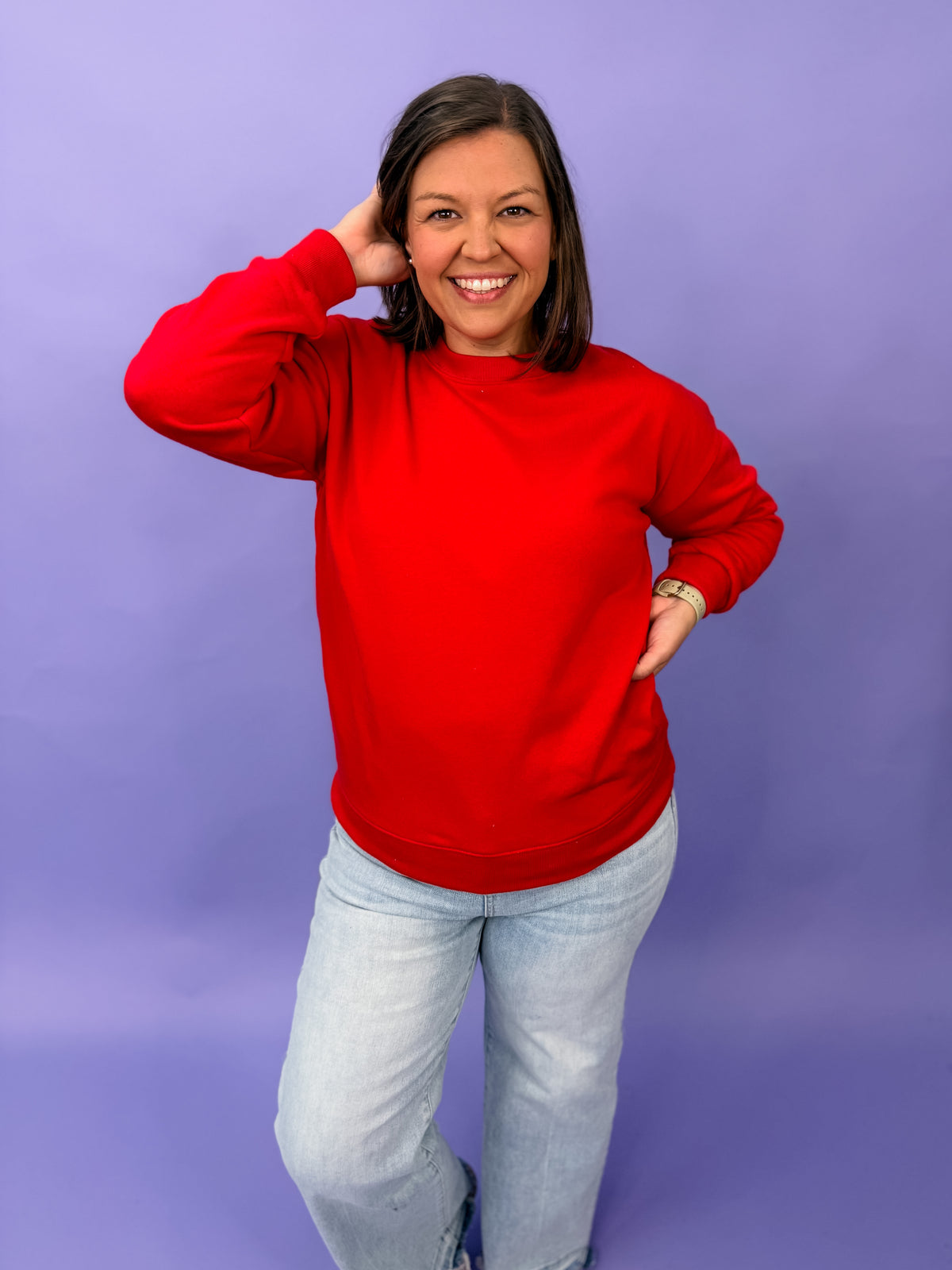 Cozy on Repeat Fleece Sweatshirt