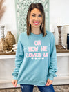 Oh How He Loves Us Graphic Crewneck