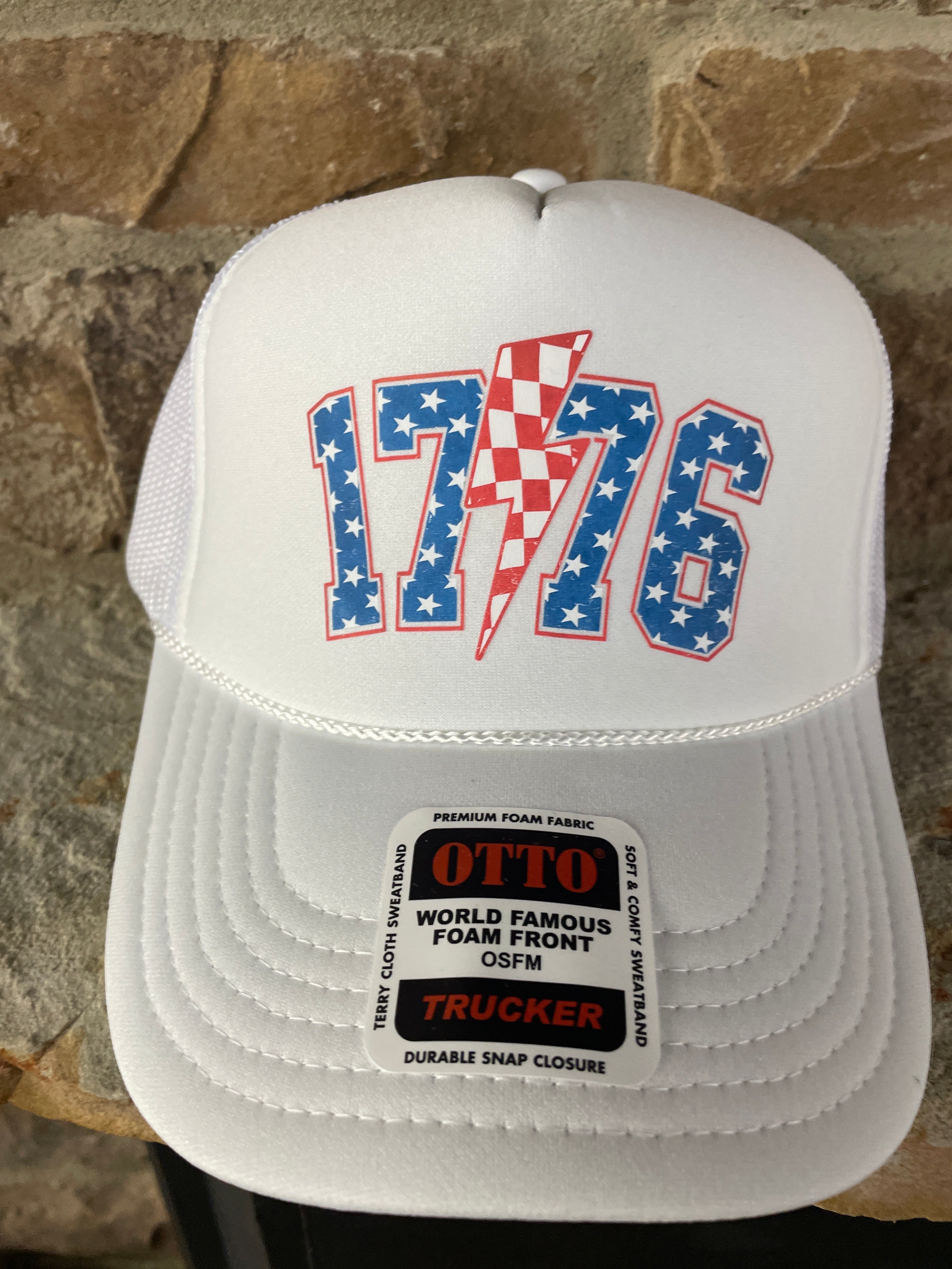 Hat Rack 1776 1776 Trucker Hat FINAL SALE – Re-Fabbed Boutique