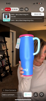 SWIG - Berry Blast Mega Mug 40oz