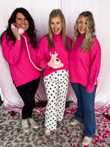 Soft Luxe Ribbed Sweater - Pink