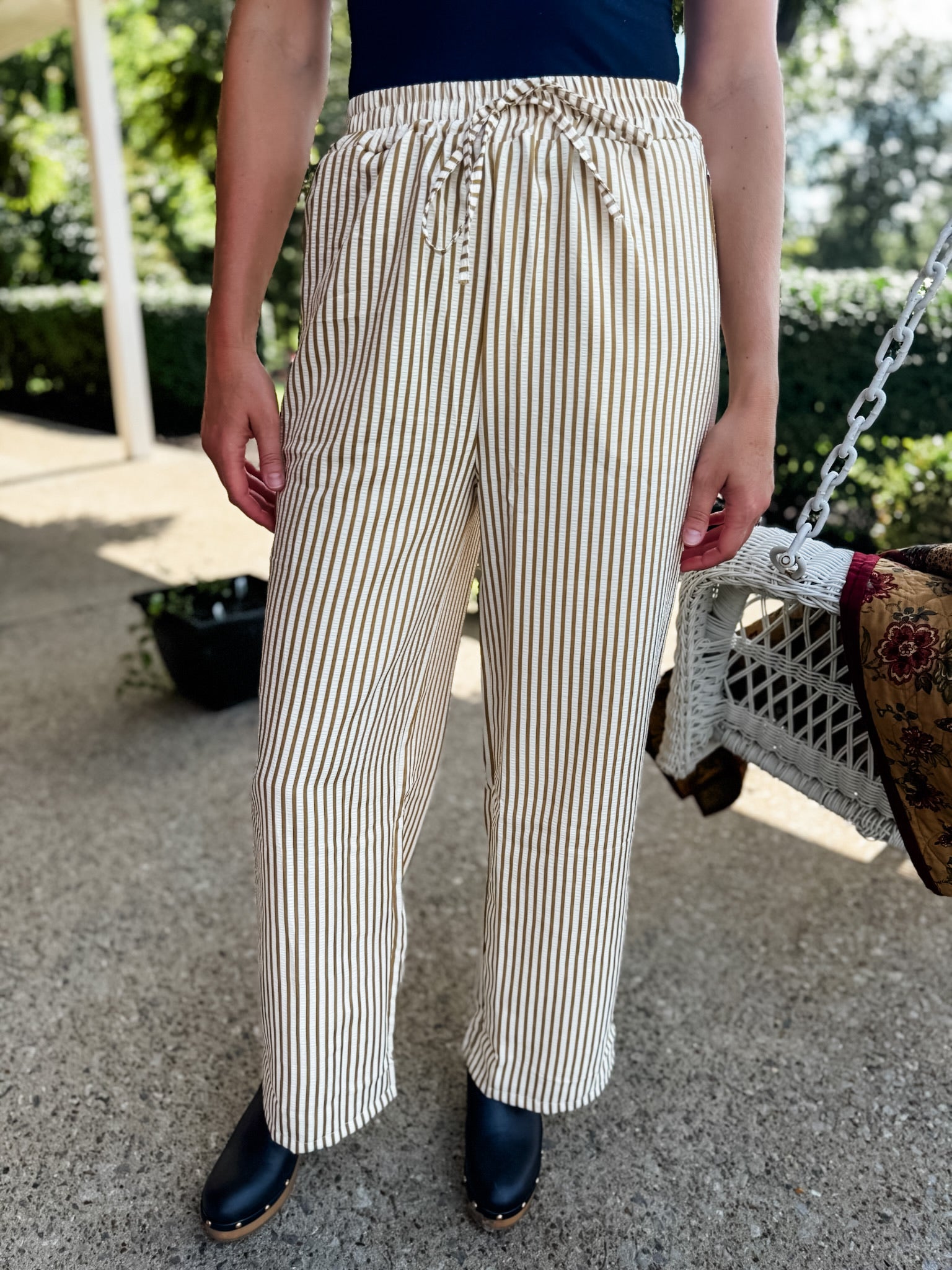 Wide Edit Pants - Khaki