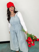 Sunny Days Denim Overalls