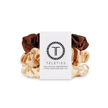 Teleties Large Silk Scrunchies