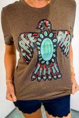 Free Bird Graphic Top