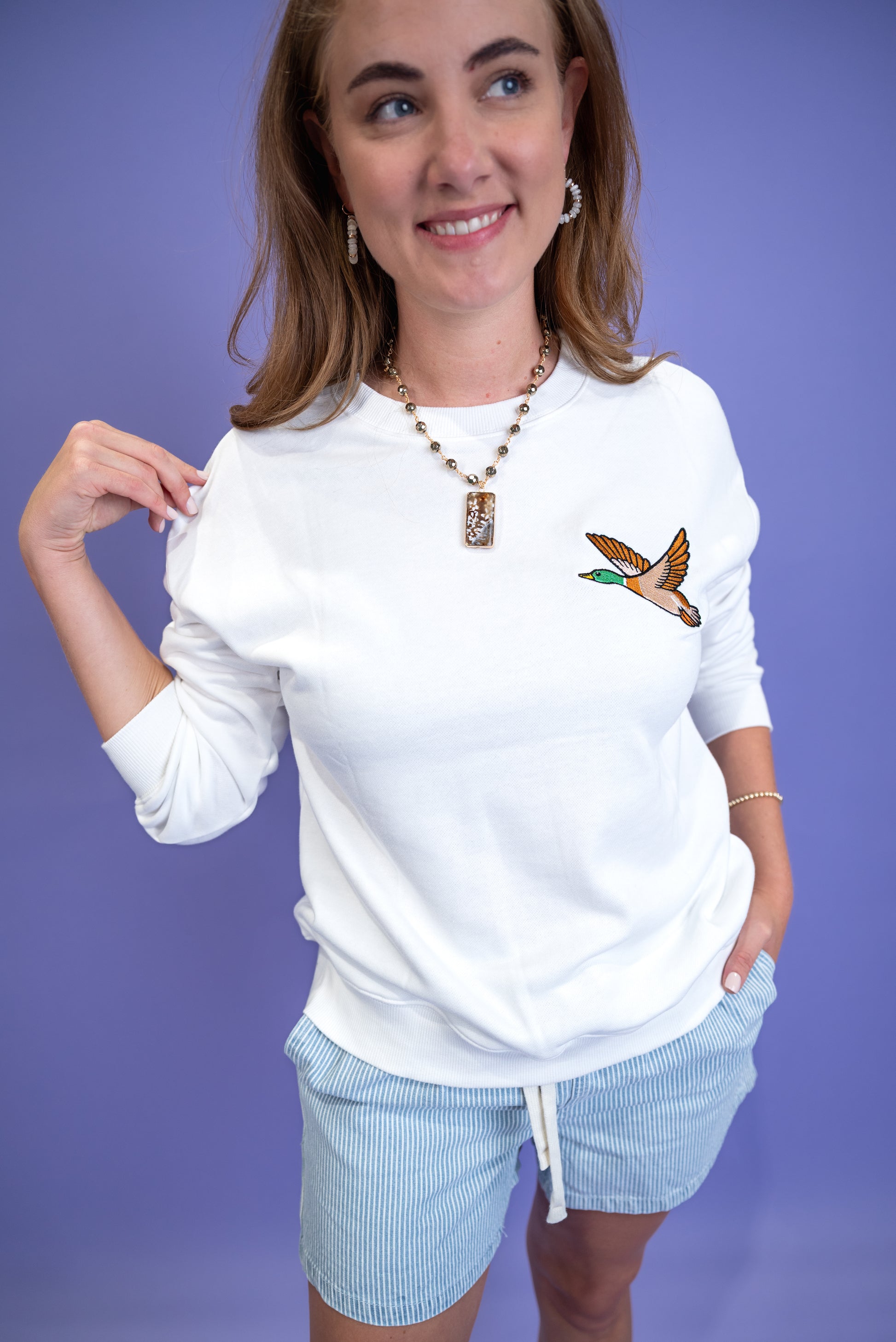 Free Flight Graphic Pullover Final Sale