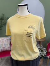 Pocket Full Graphic Top