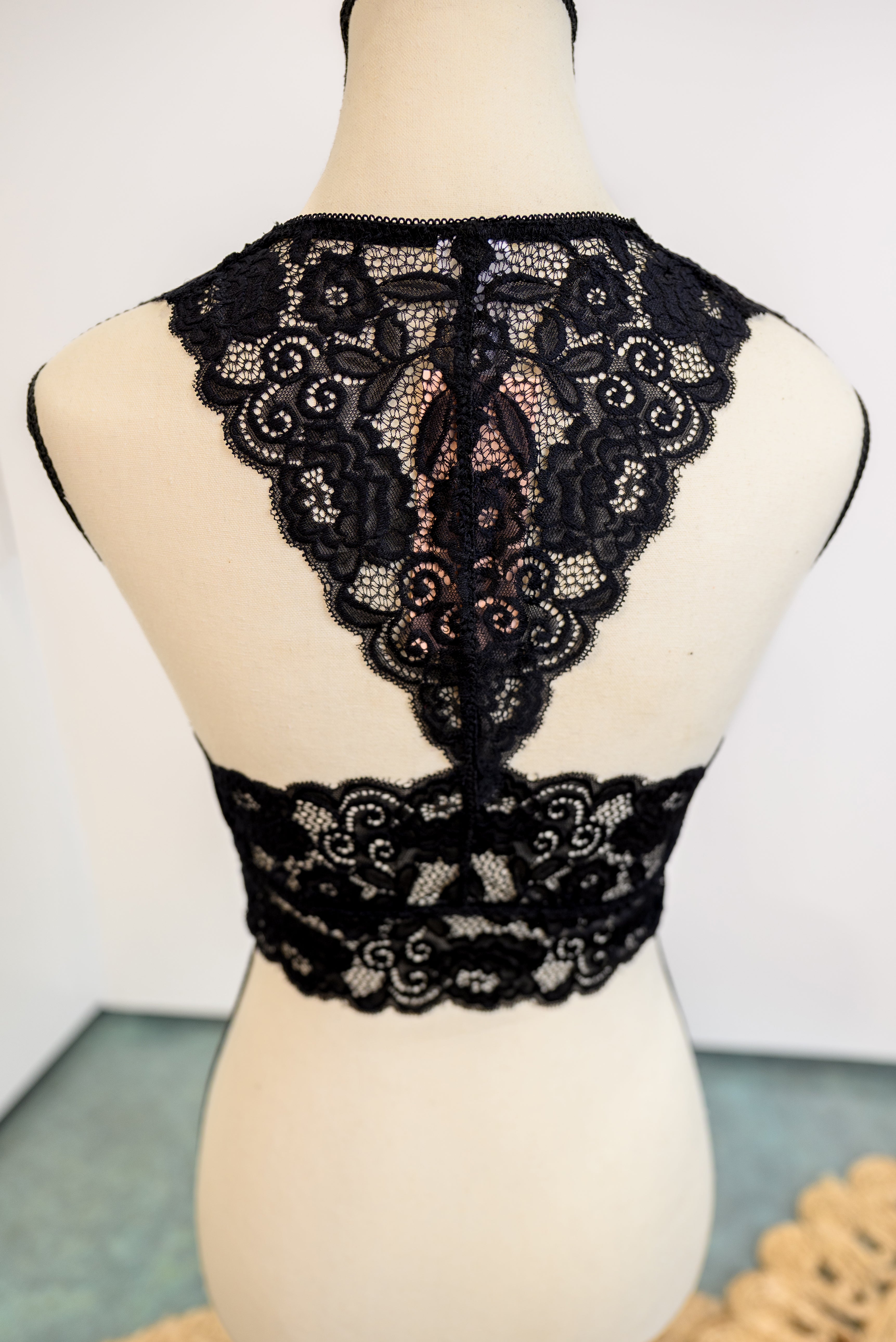 Gentle Grace Bralette - Black DOORBUSTER
