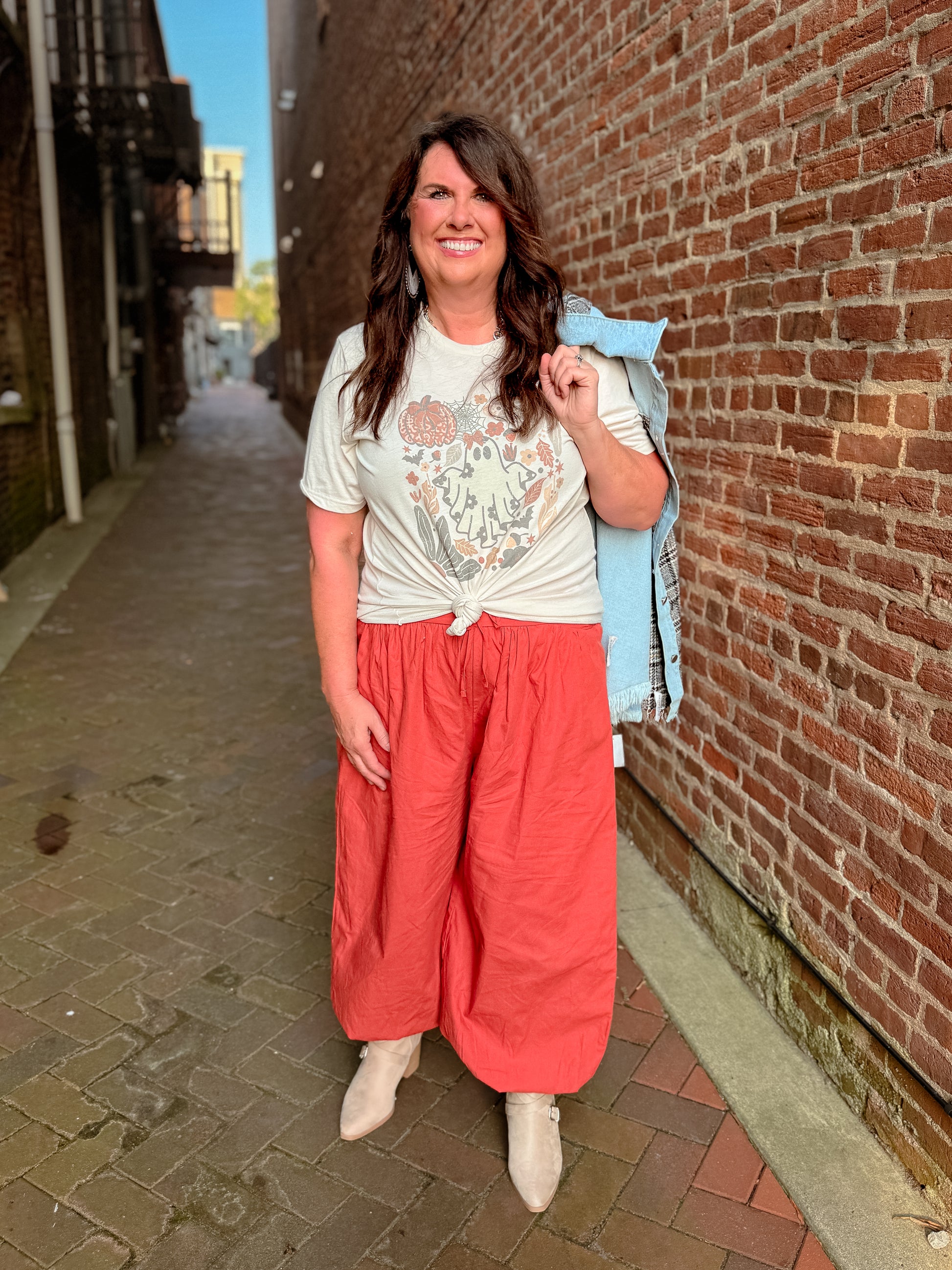 Ghost Boho Fall Graphic Tee