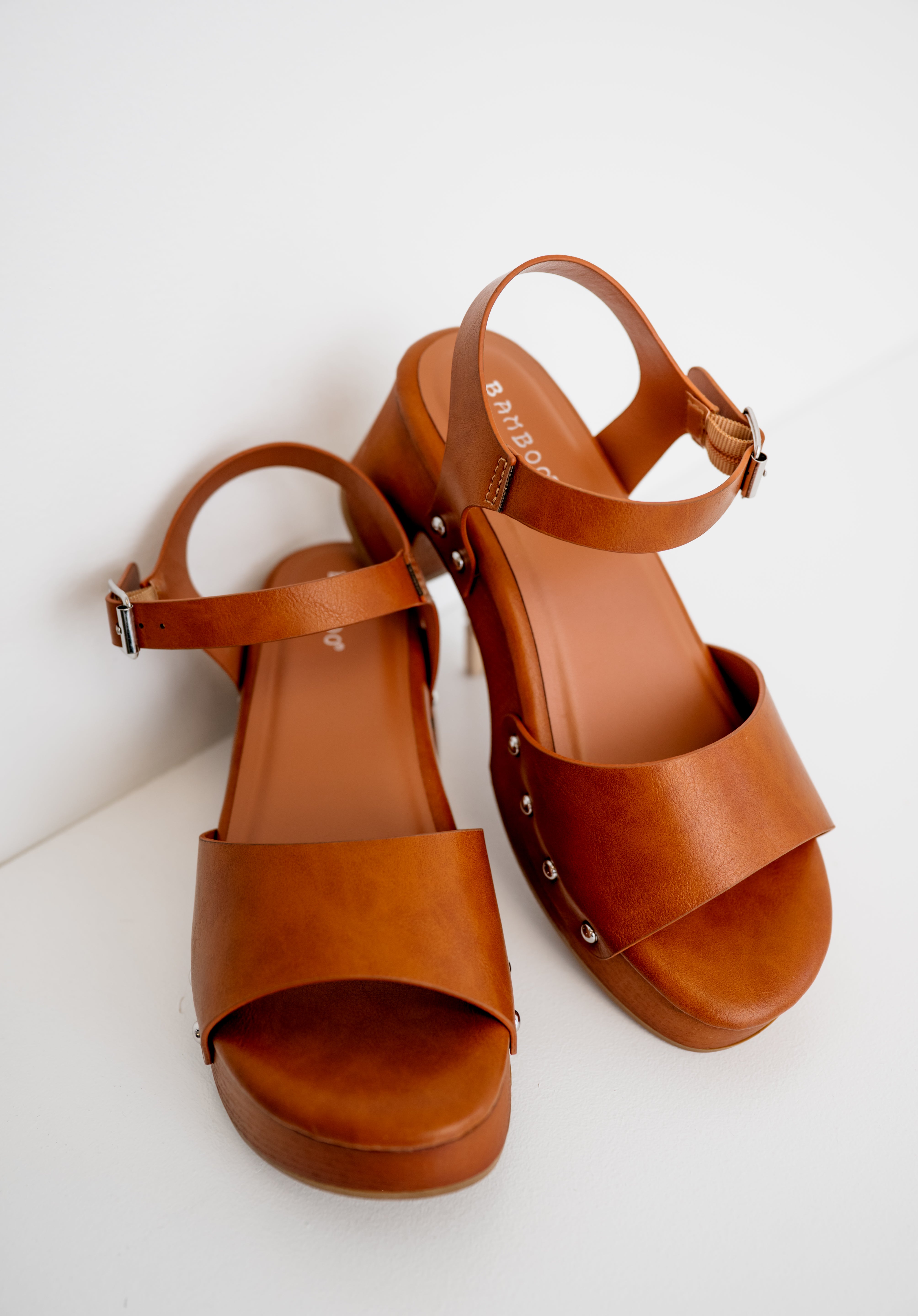 Gold Chunky Platform Sandals