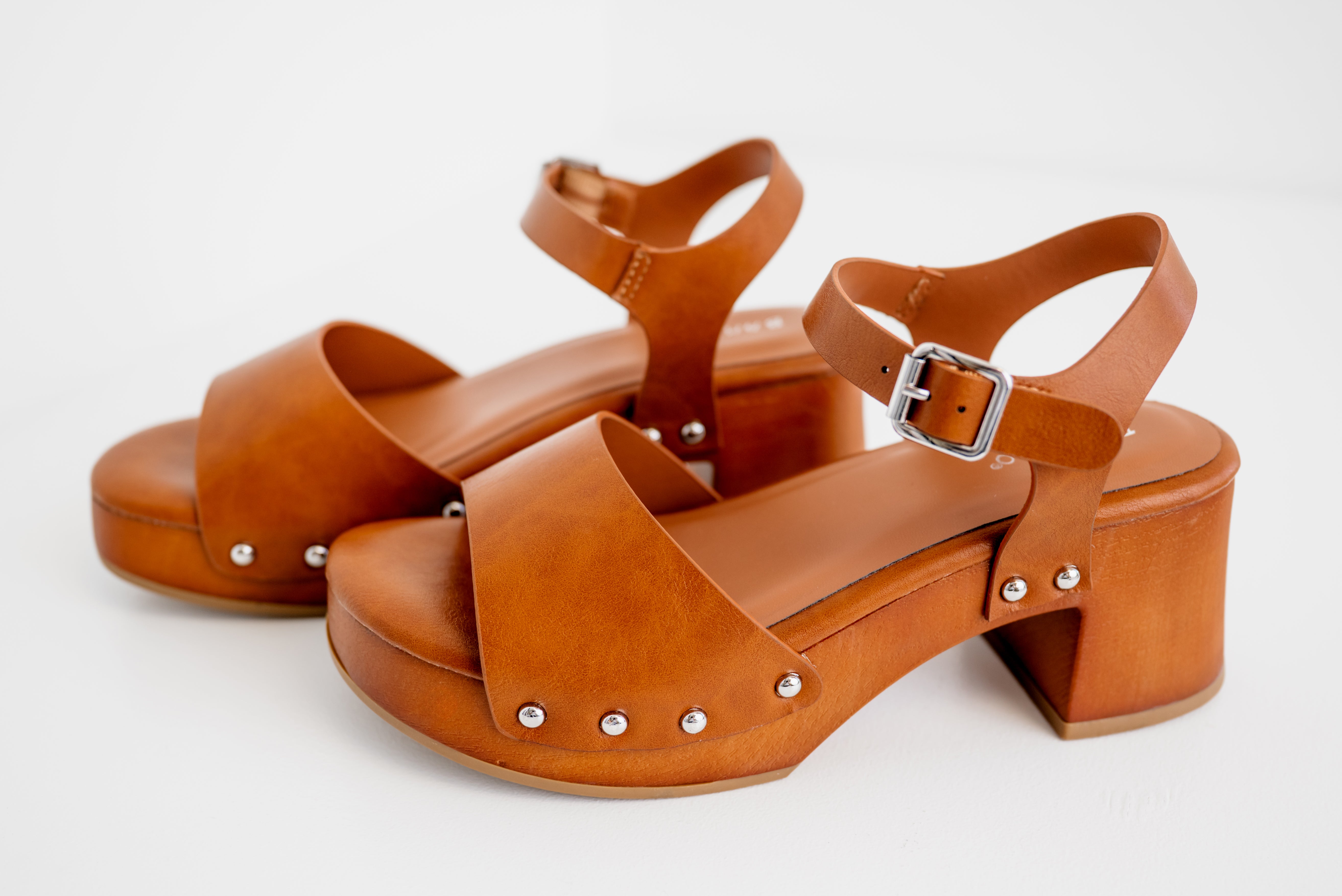 Gold Chunky Platform Sandals