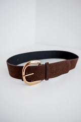Golden Hour Belt - Dark Brown