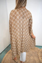 Golden Walnut Kimono