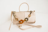 HOBO Sable Crossbody With Charm - Pale Flax FINAL SALE