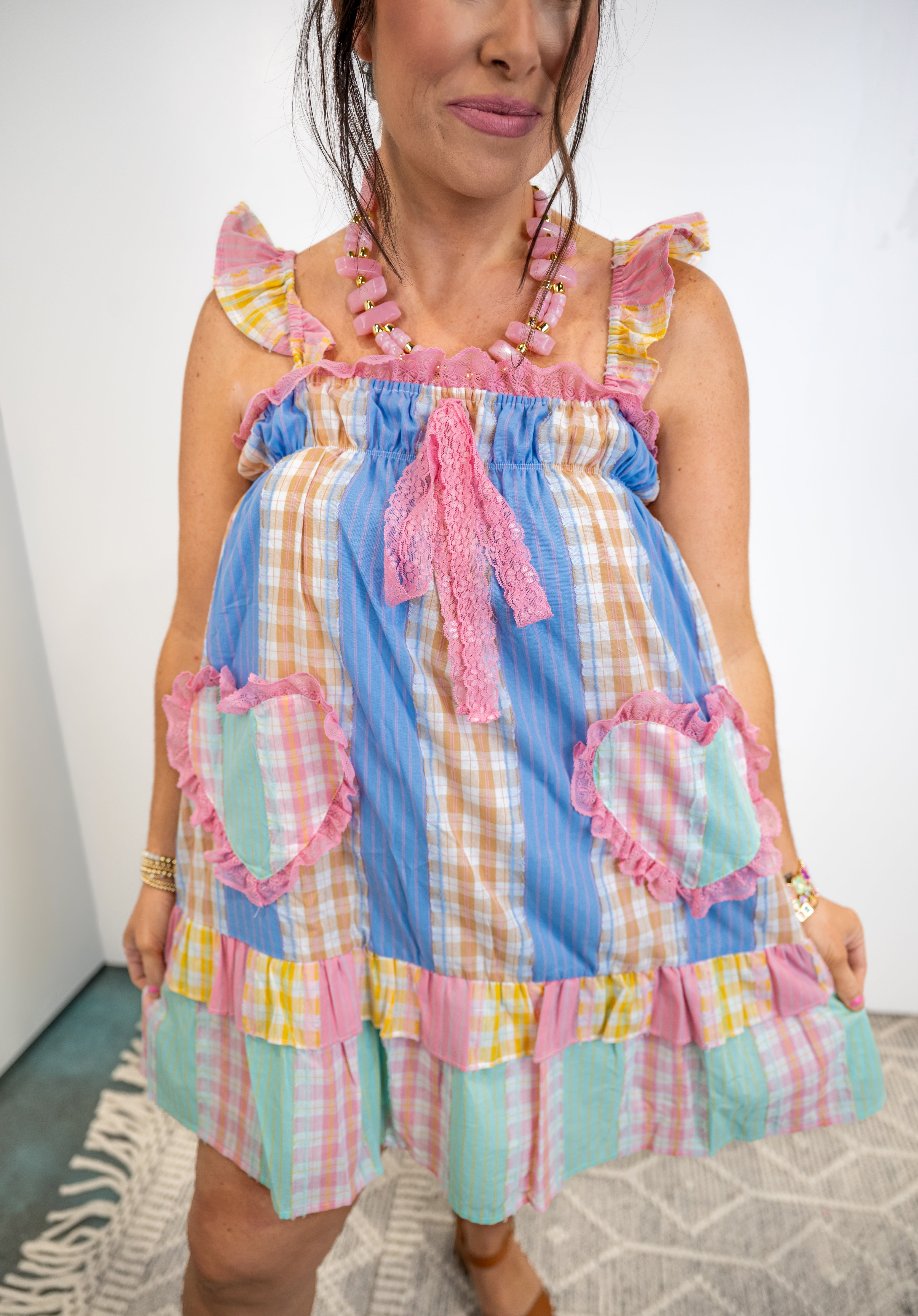 Heart Patch Dress *Final Sale*