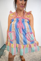 Heart Patch Dress *Final Sale*