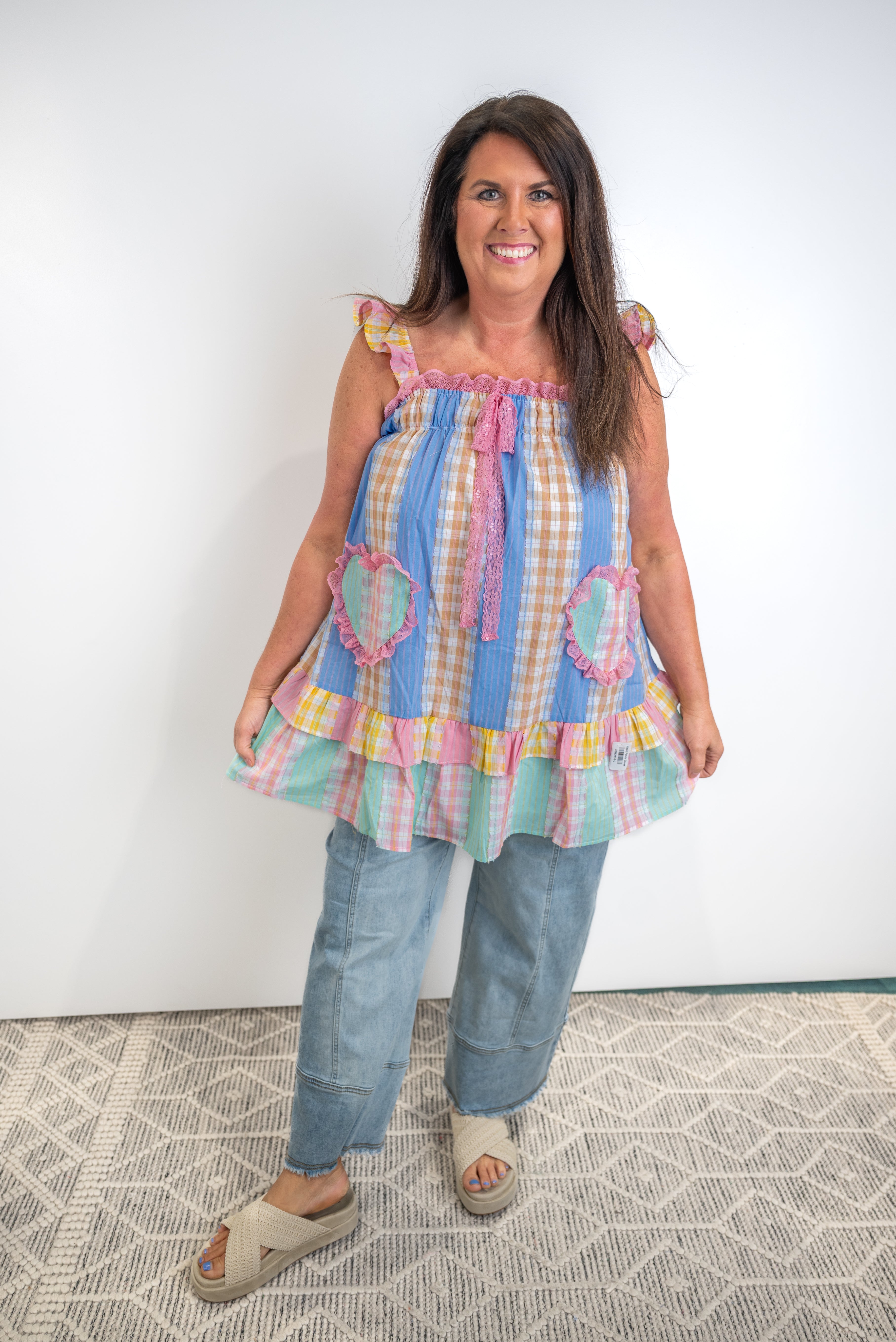 Heart Patch Dress *Final Sale*